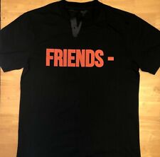 Vlone Friends Black / Orange T-shirt Size S-XL - Ships Same Day
