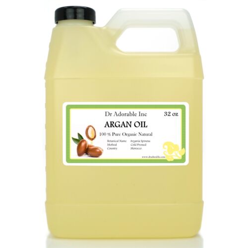 32 oz Premium Argan Moroccan Oil Pure Cold Pressed  Best Quality Super Potent