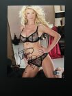 Victoria Silvstedt autographed signed sexy supermodel 8x10 photo Beckett BAS
