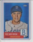 2022 Topps Chrome Platinum PEE WEE REESE Blue Prism #341 DODGERS !