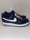 Nike Air Force 1 Low Sneakers AF1 Midnight Navy Blue Mens Size 11 488298-436 '16