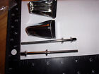 Lot of 2 Tama Chrome Bass Drum Claws and 4