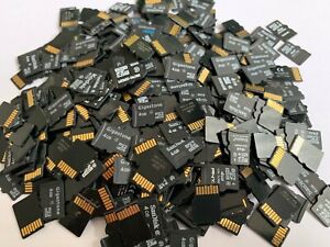 Lot of 100 Mixed 4GB MICRO SD SDHC Memory Cards Sandisk Samsung Kingston Toshiba