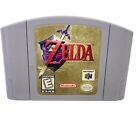 The Legend of Zelda Ocarina of Time Nintendo 64 N64  Tested Authentic SAVES
