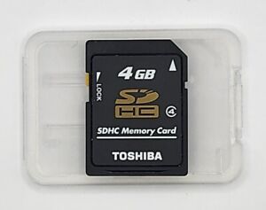 Toshiba 4GB SDHC Card - OEM - SD-K04G2B8TRT