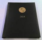 AMEX BLACK EXECUTIVE APPOINTMENT BOOK PLANNER LEATHER 2024 (flaw)