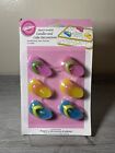 Wilton Birthday Novelty Cake Candle Decorations Beach Sandals New