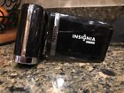Insignia NS-DV720PBL2 High Definition Camcorder BLACK + Charger WORKS GREAT