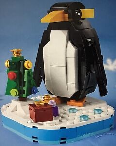 LEGO 40498 Christmas Penguin Building Set- NEW Damaged Box