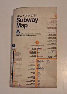 Vintage 1979 NYC Subway Map THE ORIGINAL! NOT REVISED! Fair condition