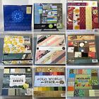 HUGE Lot of Scrapbooking Craft 12 x 12 Misc Theme And Brands OVER 16lbs