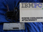 IBM PC jr Computer Power Expansion Attachment + Adapter Brick NOS UNTESTED