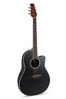 Ovation Applause Acoustic Electric Guitar - Black Satin - AB24-5S