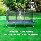10 x 17 FT Universal Rectangle Trampoline 7 x 14-Ft Mat Replacement