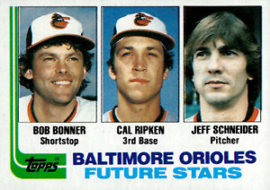 1982 Topps Cal Ripken Jr. Future Stars #21 Rookie Orioles HOF - Free Shipping