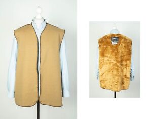 Barbour Warm Pile Lining Liner Brown Vest Gilet Size C50