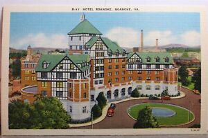 Virginia VA Roanoke Hotel Postcard Old Vintage Card View Standard Souvenir Post