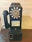 Vintage 3 Coin Slot Rotary Dial Pay Phone, Western Electric, untested