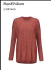 NWT Cabi Oversized Playoff Pullover Sienna Small #4280
