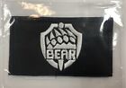 Escape from Tarkov BEAR logo Patch Embroidered Black With Hook Backing