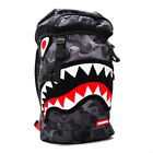 Brand New SPRAYGROUND Chenille Black Camo Shark Top Loader Bag