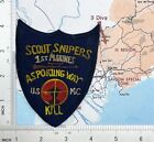 patch , usmc , usmc sniper patch scouts snipers 1st recon a sporting way , c5-22