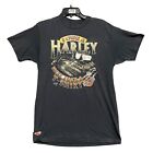 Vintage I own a Harley not just a t shirt 3D emblem shirt size large