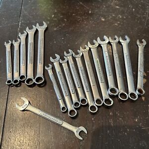 Craftsman Used Wrenches assorted sizes, metric and standard hand tools