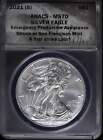 2021 (S) $1 American Silver Eagle ANACS MS 70 | First Strike | Emergency Product