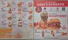 ARBY'S COUPONS 2 FULL SHEETS 30 COUPONS TOTAL EXPIRES MAY31 2024