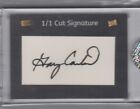 New Listing2019 Gary Carter The Bar Cut Signature AUTO 1/1 - PSA Certified NY Mets Expos