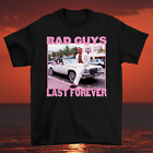 NEW Bad Guys LAST FOREVER SCOTT HALL Shirt RAZOR RAMON Shirt Allsize