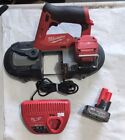 Milwaukee 2529-20 M12 FUEL Band Saw, Bare w/ XC3.0 M12 Battery Pack And Charger