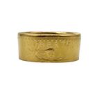 New Listing1oz American Gold Eagle 22K Gold Band Handmade Ring Size 9.5
