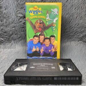 Wiggles, The: Yummy Yummy VHS 2000 Clam Shell Classic Kids Cartoon Movie Film