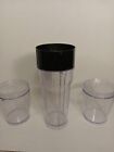 Farberware Single Serve Blender Parts 2 Small  Cups 1 Tall Cup 1 Blade TSK-9348