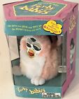 Vintage 1999 Tiger Electronics FURBY Babies Pink & White Baby NEW IN BOX #70-940