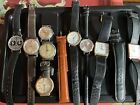 Retro/vintage Digital Watches,total 9, all unchecked Leather Straps,need Att.