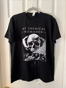 My Chemical Romance Kids From Yesterday Skull T-Shirt Size Large
