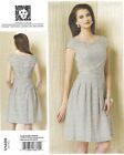 Vogue V1499 ANNE KLEIN Lined, Cap Sleeve, Pleated-Skirt Dress Sz 4-12 UNCUT