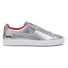 Puma F1 Clyde Vegas Metallic Lace Up  Mens Silver Sneakers Casual Shoes 30828601