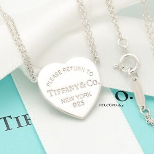 Tiffany & Co. Return to Heart Tag Double Chain Necklace 16
