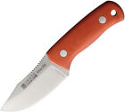 Joker Erizo TS1 Orange Micarta Bohler N695 Fixed Blade Knife w/ Belt Sheath CN81