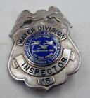 RARE 1958 CITY OF EAST PROVIDENCE WATER DIVISION INSPECTOR  BADGE