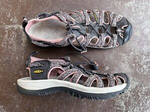 KEEN Whisper Sandals Womens Size 8 Waterproof Hiking Trail Outdoors Rose