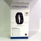 Fitbit Charge 2 Activity Tracker - Black Band Large FB407SBKL Open Box