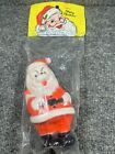 New ListingVintage Vo-Toys Merry Christmas Rubber Dog Face Santa Squeaker Toy NEW SEALED