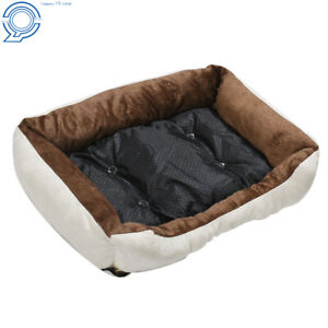 Pet Calming Bed Soft Warm Cat Dog Nest House Washable Mat XS/S