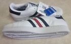 Size 12 - adidas Superstar White with Red/Black stripes