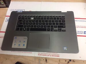 DELL INSPIRON 15-7000 15-7568 Genuine PALMREST Top over (MISSING ONE KEY) READ
